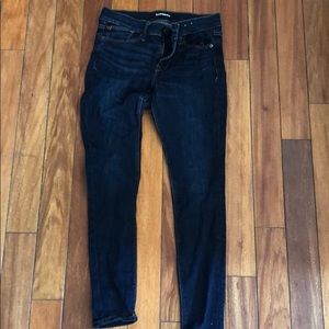 Dark wash Express Jeggings Size 4